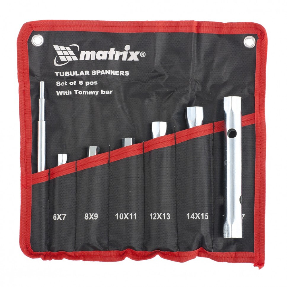 НАБОР КЛЮЧЕЙ MATRIX ТРУБЧАТЫХ ТОРЦЕВЫХ 7ПР 13719