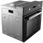 Электрический духовой шкаф Hyundai HEO 66411 BG черный