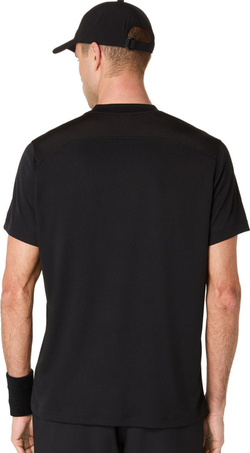 Мужская теннисная футболка Asics Court Short Sleeve - performance Размер L