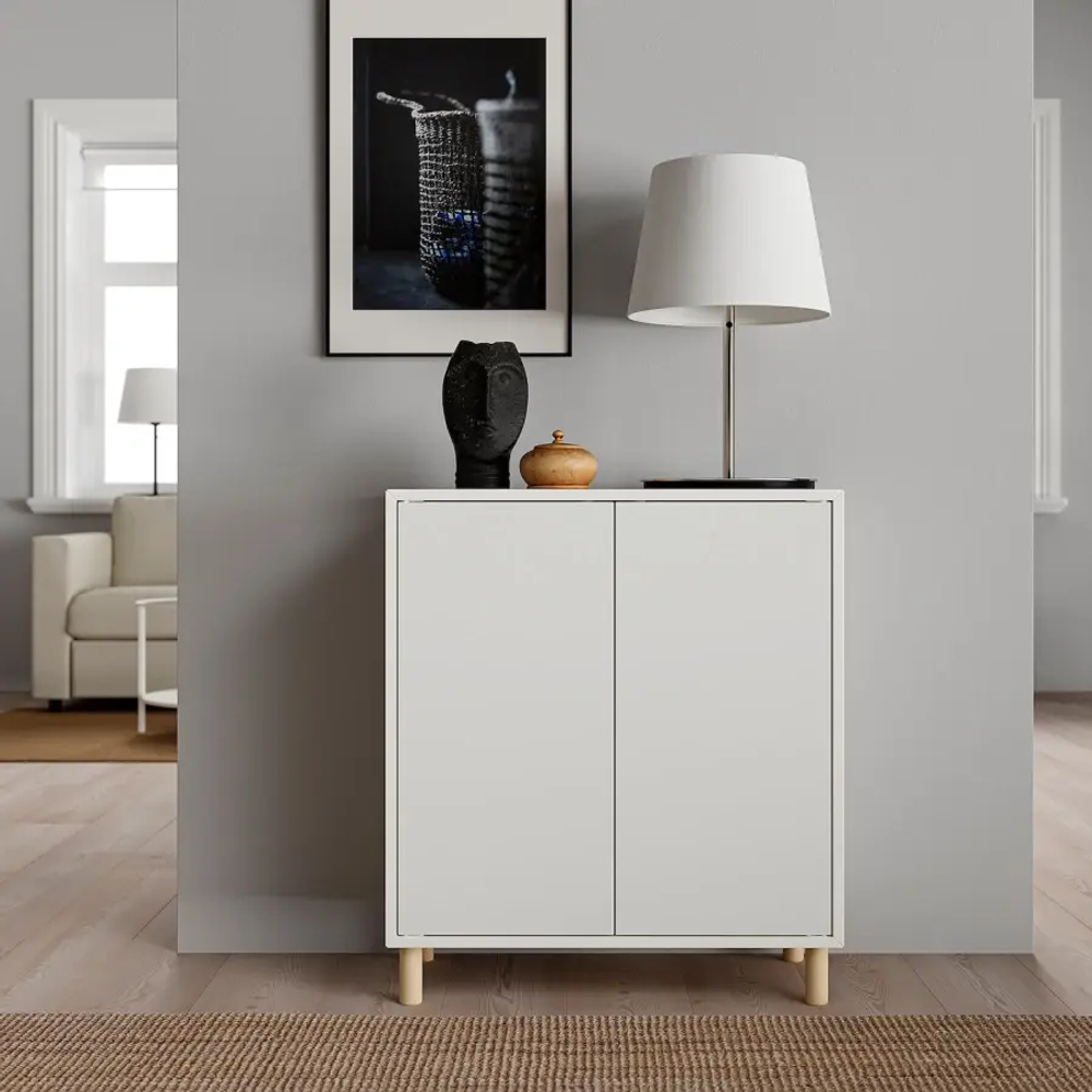 Комбинация для хранения - EKET IKEA/ЭКЕТ ИКЕА, 70x35x80 белый
