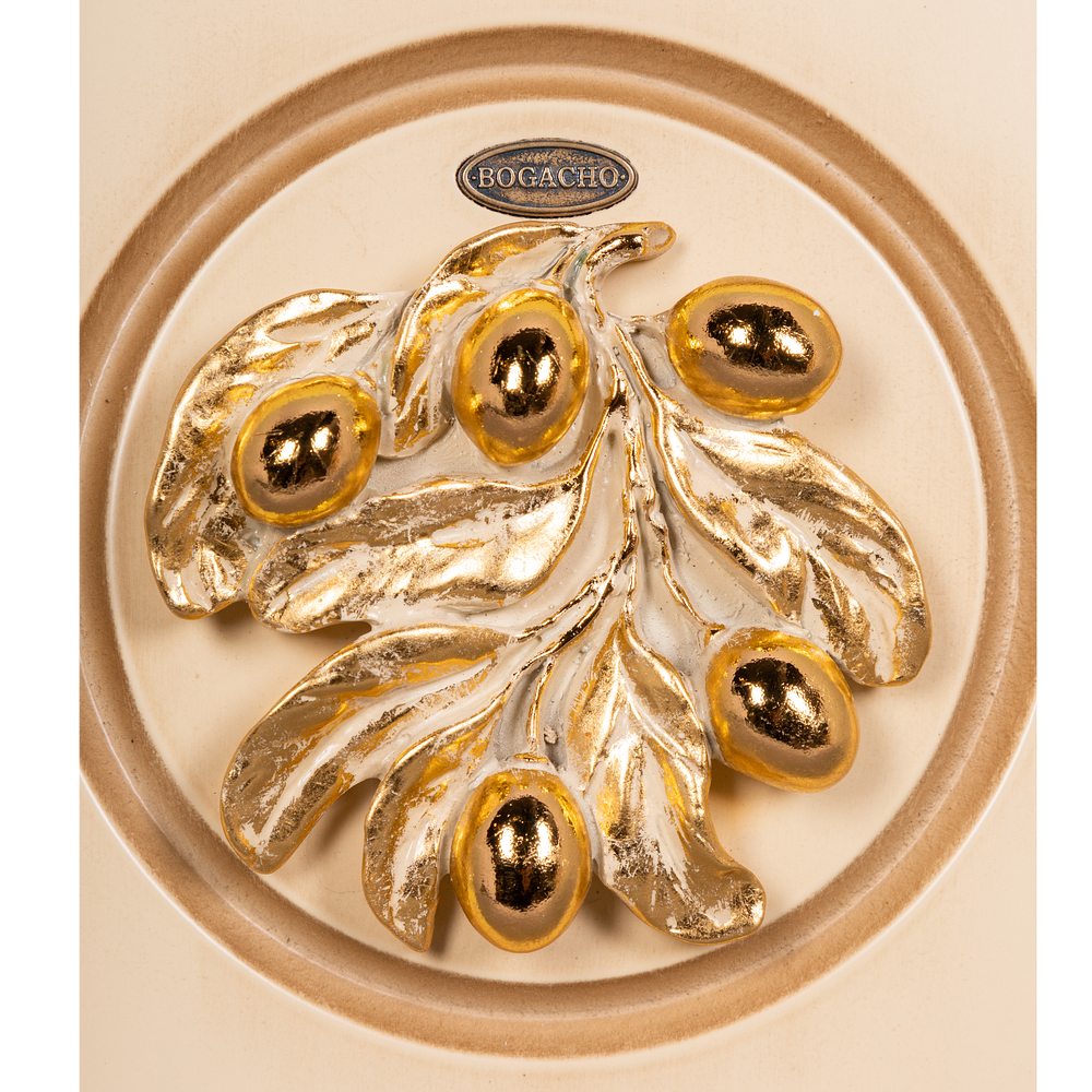 Полка ключница Oliva Branch (Олива Бранч) 2 Айвори