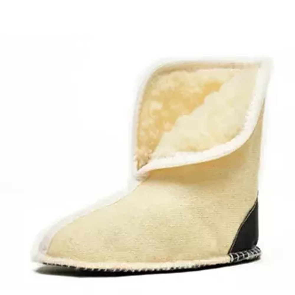 Сапоги детские из ЭВА Nordman Kids (утепленные с манжетой), Лайм