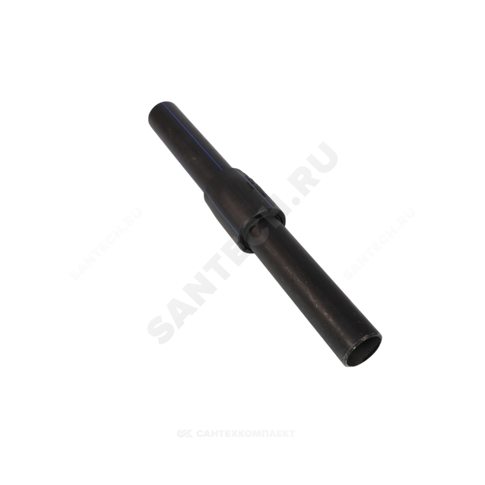 Переход ПЭ100-сталь неразъемный Дн 50х40 Ру16 SDR11
