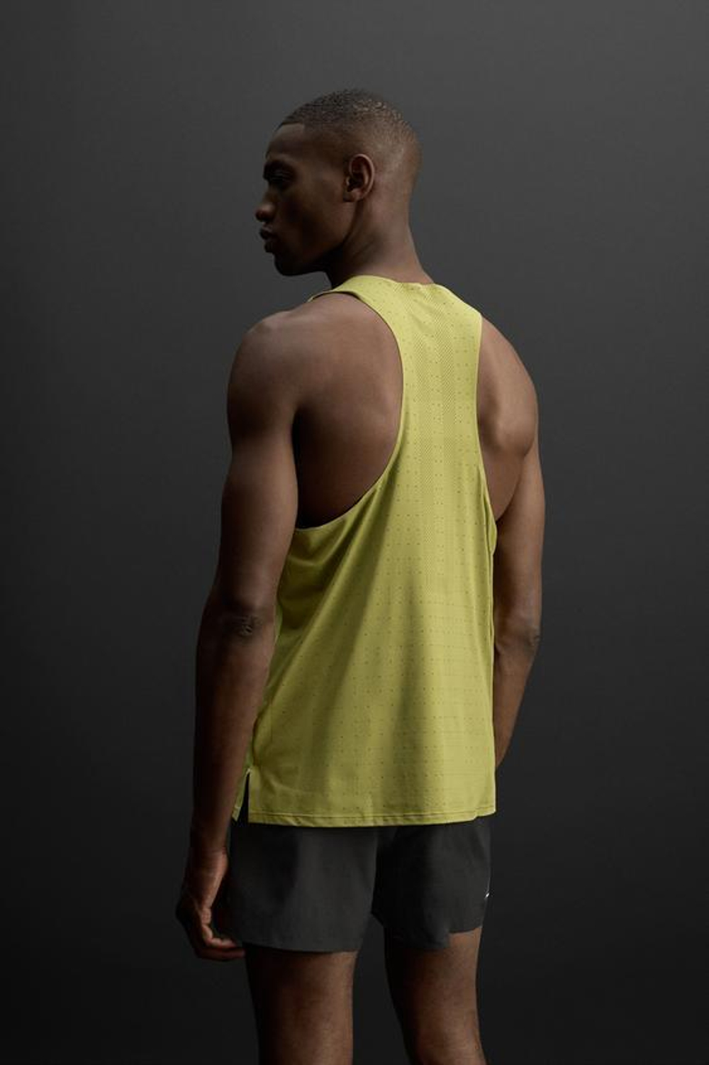 ZARA ТОП В СПОРТИВНОМ СТИЛЕ, ЛАЙМОВЫЙ