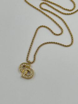 Кулон лого Christian Dior