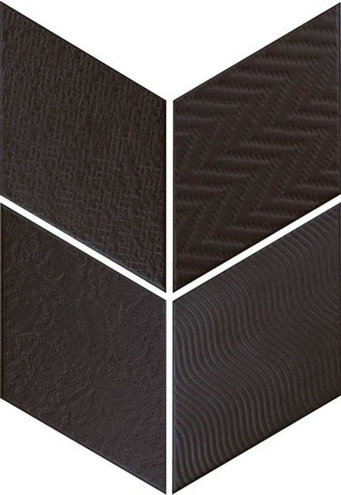 Керамогранит RHOMBUS BLACK (21295)
