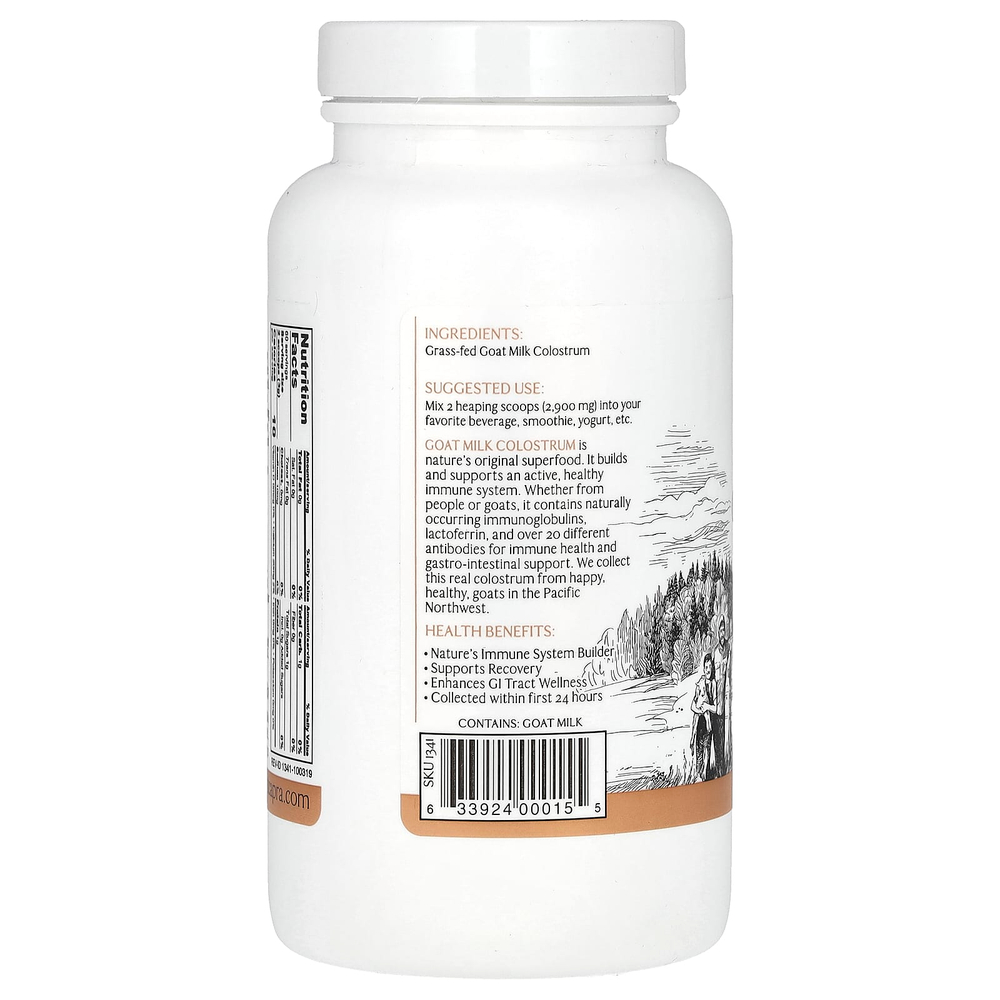 Mt. Capra, сухое молозиво из козьего молока, 174 г (6 унций)