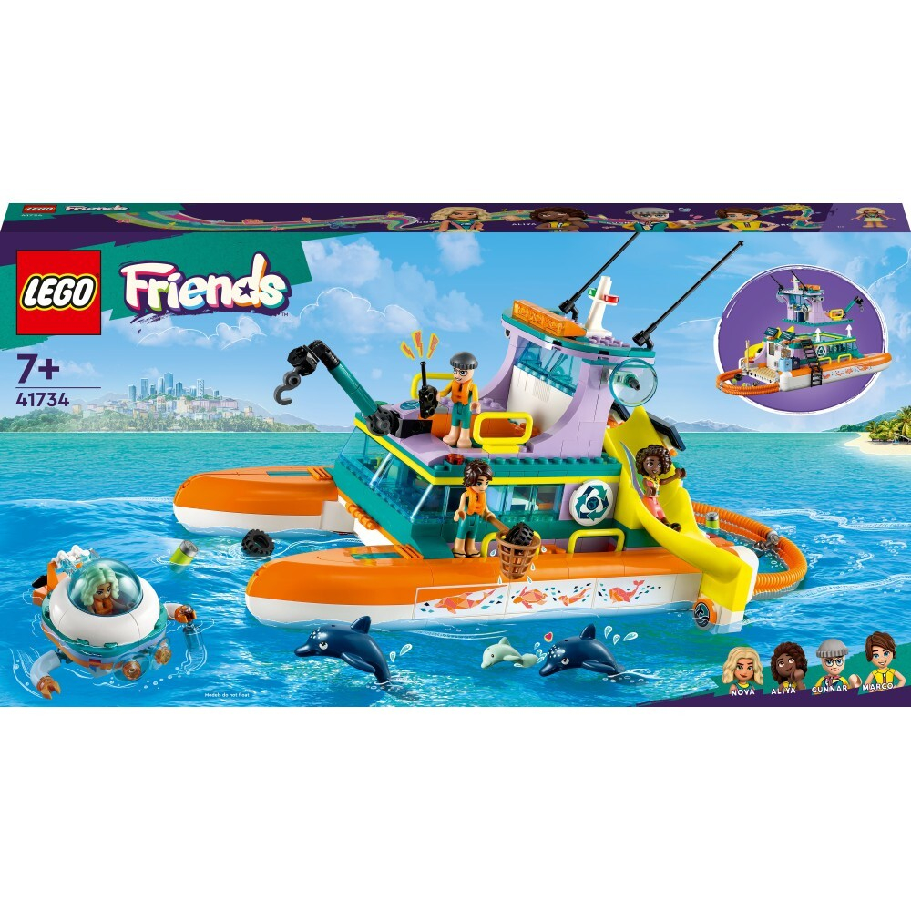 LEGO Friends — Морская спасательная шлюпка 41734 / артикул   41734  / GTIN 5702017415192