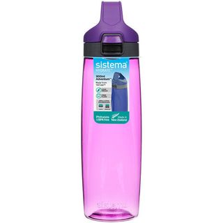 Бутылка для воды с кнопкой Sistema &quot;Hydrate&quot;, Тритан, 900 мл, цвет Фиолетовый