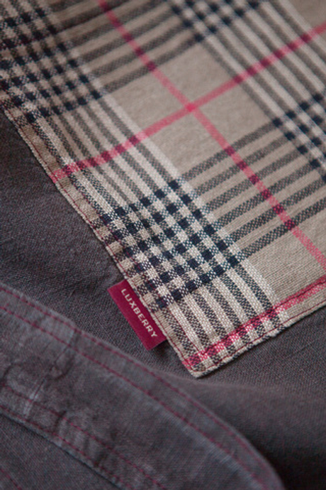 Фартук 68х71 Luxberry Барбекю серый