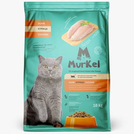 Корм сухой Murkel 18кг Курица