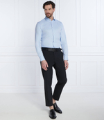 Рубашка H-HANK-SPREAD-C1-222 BOSS BLACK - голубой(50512820)