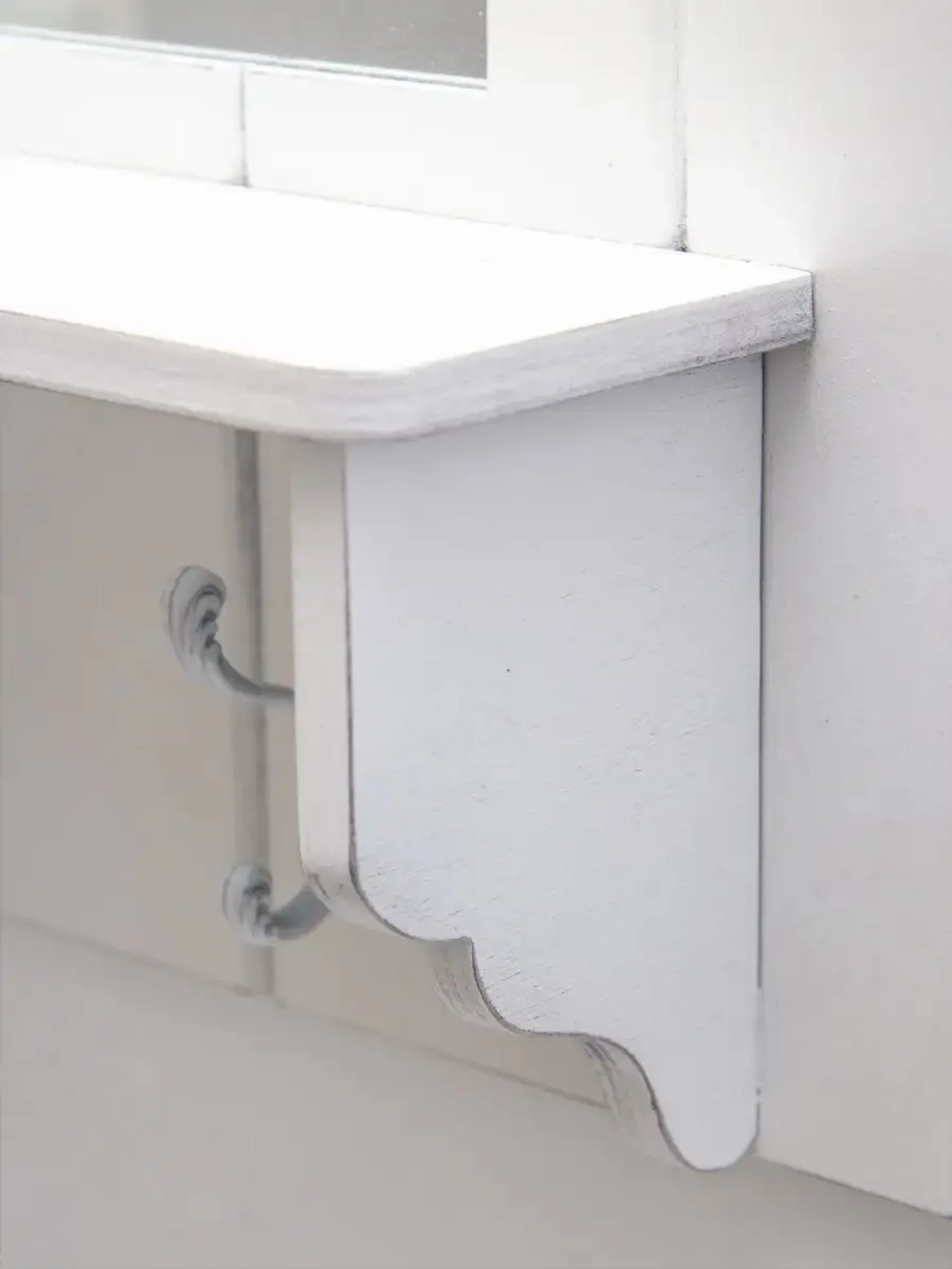 Зеркало настенное с полкой "Прованс"