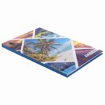 Блокнот А5 (135х206 мм), 80 л., твердый, клетка, выборочный лак, STAFF, "My planet", 111608