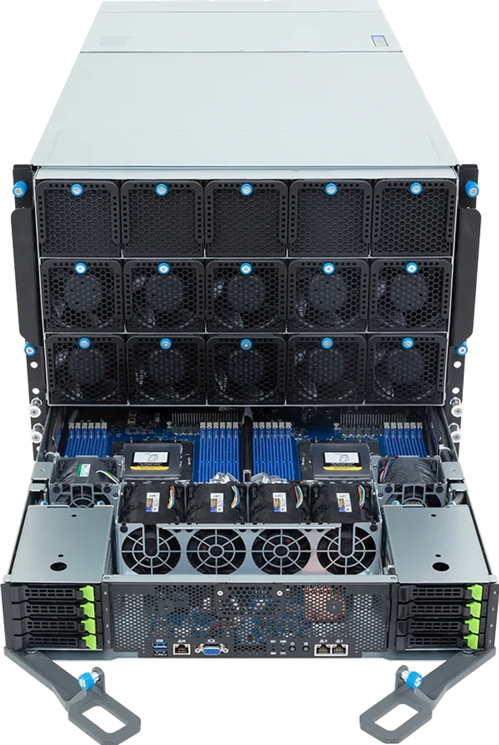 AI Server - AMD EPYC™ 9005/9004 - 8U DP NVIDIA HGX™ H200