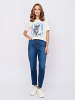 Джинсы из хлопка