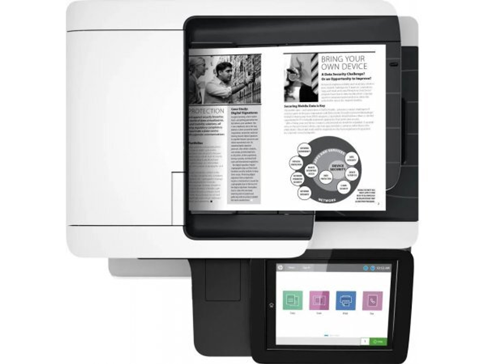 МФУ лазерное HP LaserJet Enterprise M528f 1PV65A