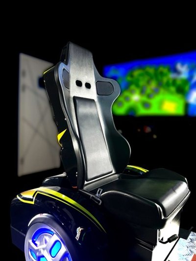 Игровой автомат гонки, с рулём "Need For Racing"