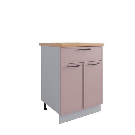 Кухня Модуль С1ЯШ 600 Марта Пудра Скин