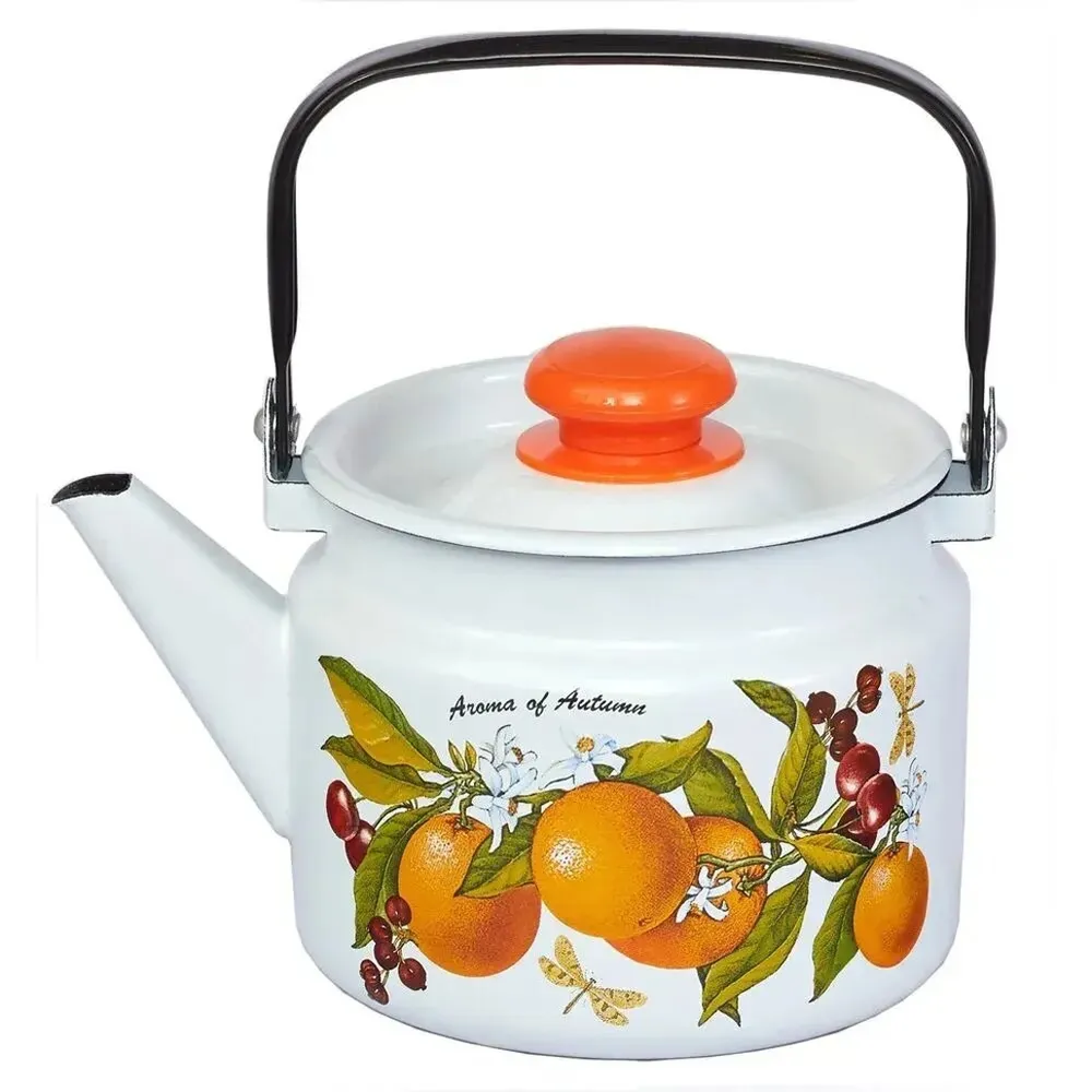Чайник эмал 2,0л Фрукт фант 27104П2 Чайник эмал 2,0л Фрукт фант 27104П2