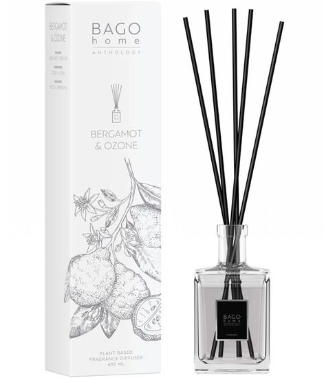 Бергамот и озон, ароматический диффузор, Bago home