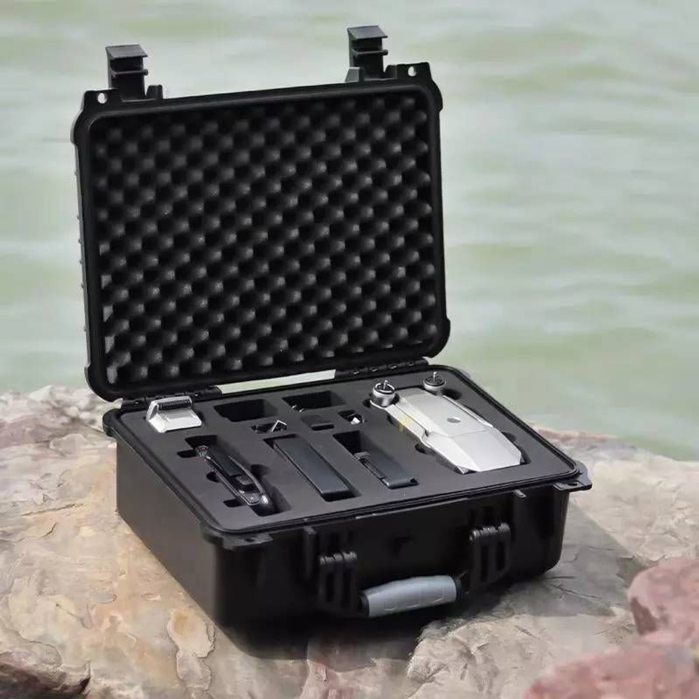 Водонепроницаемый ударопрочный жесткий пластиковый транспортировочный кейс для оборудования 479*387*155мм IP67