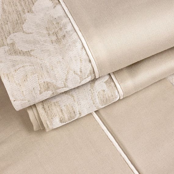 Постельное белье VITALY лен жаккард  deluxe TIVOLYO HOME Турция