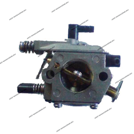 Карбюратор подходит для китайских б/пил объемом 45-52 см3 с трубкой подкачки серия Ultra Pro