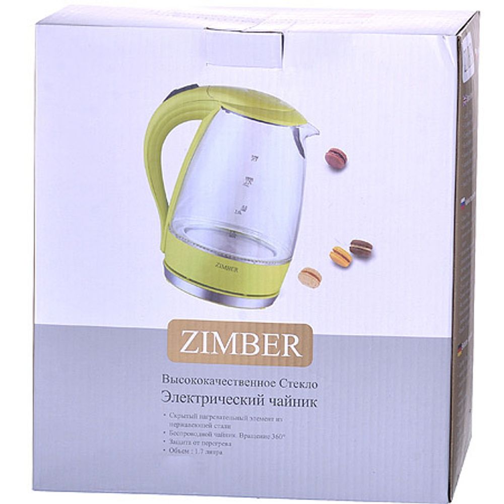 Чайник электрический ZIMBER ZM-11174 1,7 л