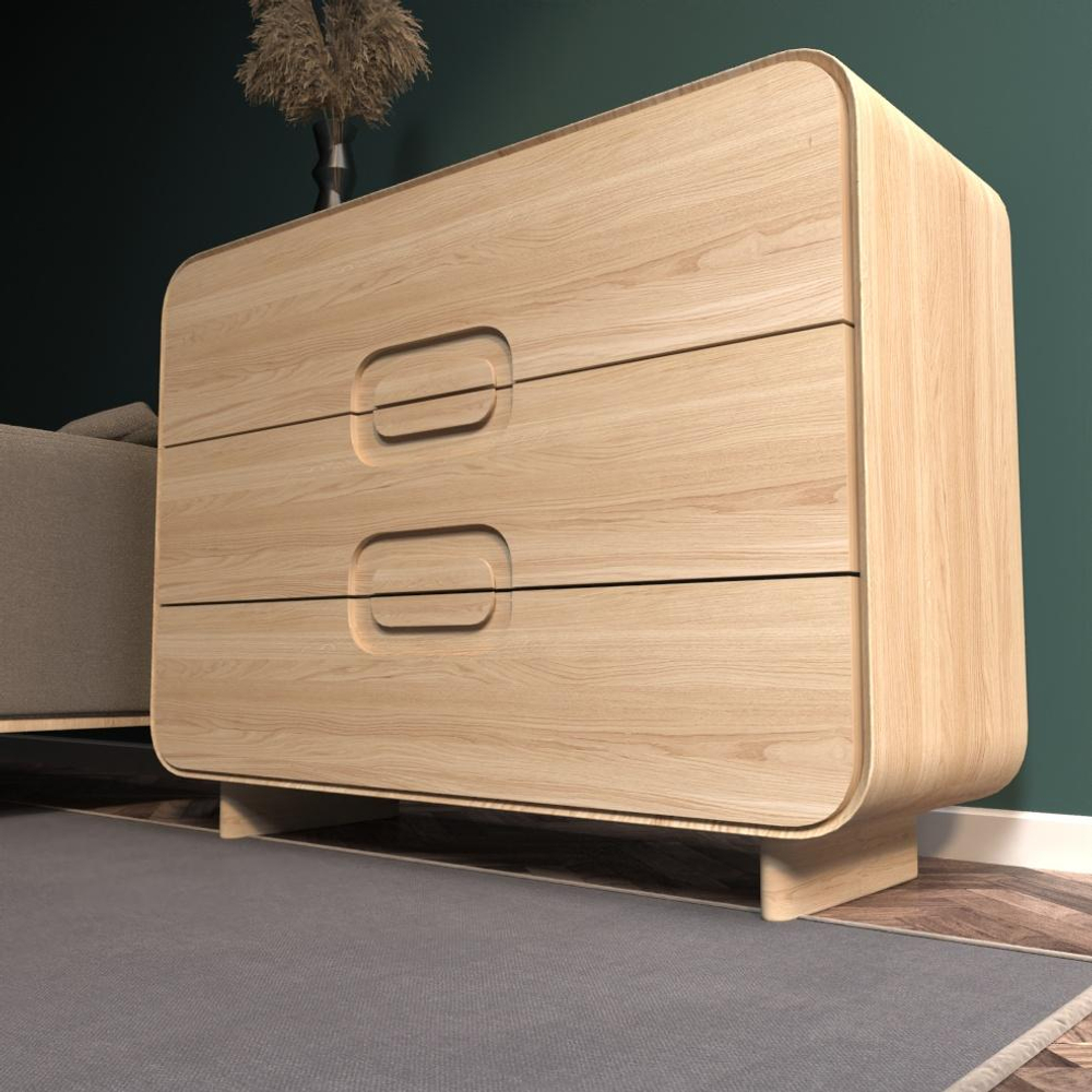 Комод из массива дуба Deo для спальни