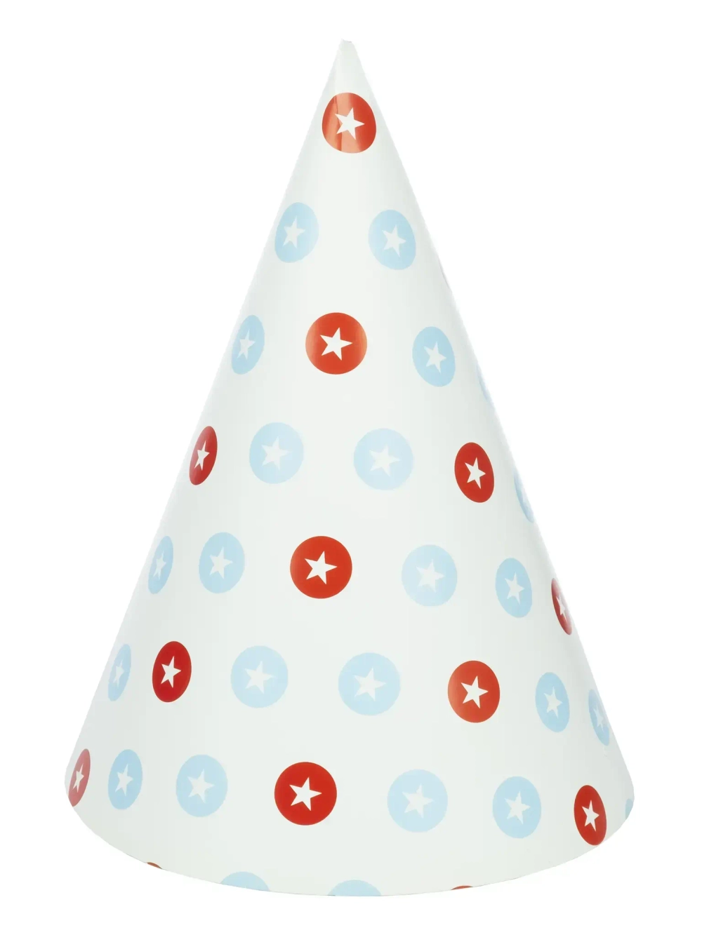 Колпак праздничный, набор из 6 штук (бумага) / 15*20,5см арт.90404