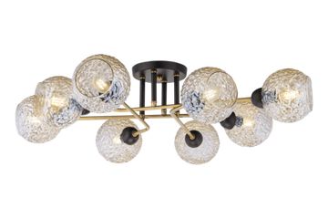 40259MD/8 MBK+AB (1) Люстра (NW)