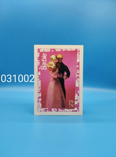 Аксессуар винтажная карточка Барби 90х 031002