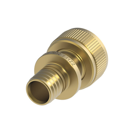 Быстросъемное соединение TECEflex, прямое, кремнистая бронза 16 х 1/2"