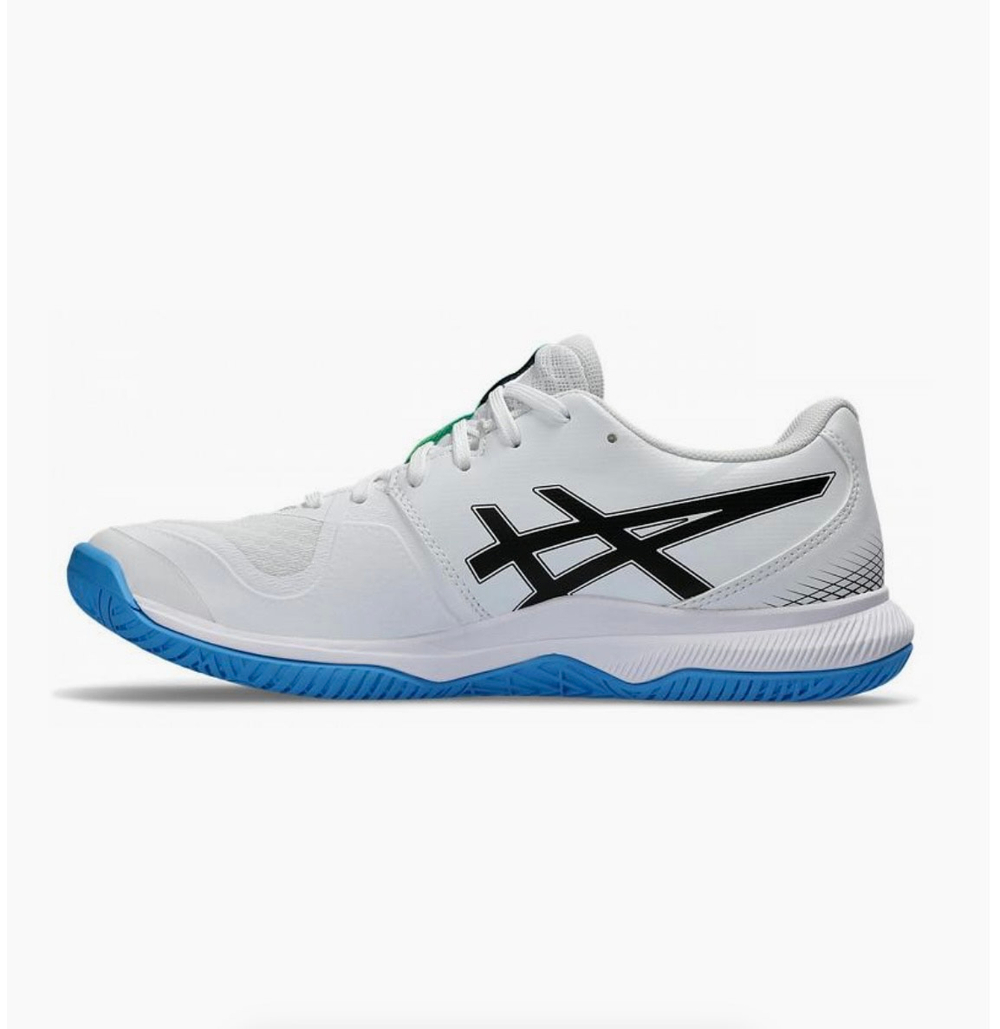 ASICS, GEL-TACTIC 12, WHITE/LIME BURST, MEN, US 9,5 /EUR 43,5 /UK 8,5 /СМ 27,5