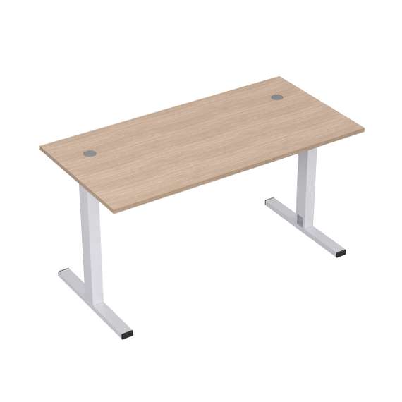 2МТК.079 Стол рабочий, прямолинейный с кабель-каналом (1400*700*750)