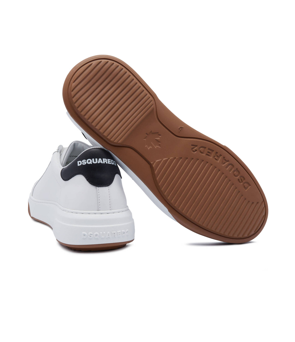 Кожаные кроссовки Dsquared2 - белый(SNM0353 01500001)