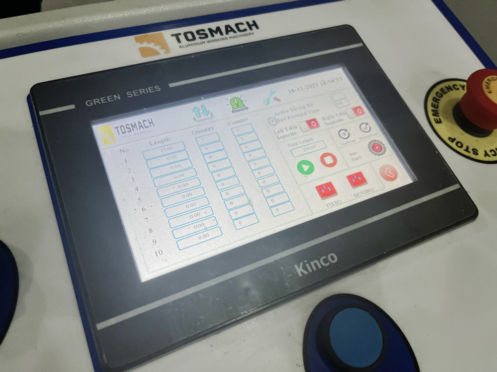 TOSMACH AC-550 Автоматический станок для резки алюминиевого профиля - Турция