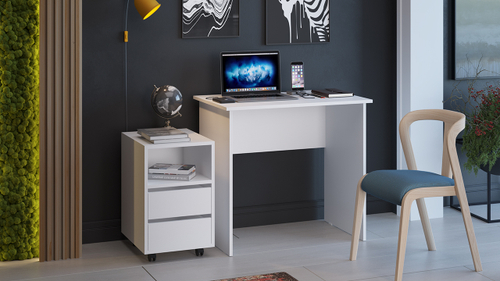 Стол с тумбой выкатной тип 14 (800)