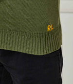 Свитер POLO RALPH LAUREN - оливковый(710959186)
