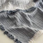 Детское покрывало из муслина Melinda 120х170 | синий