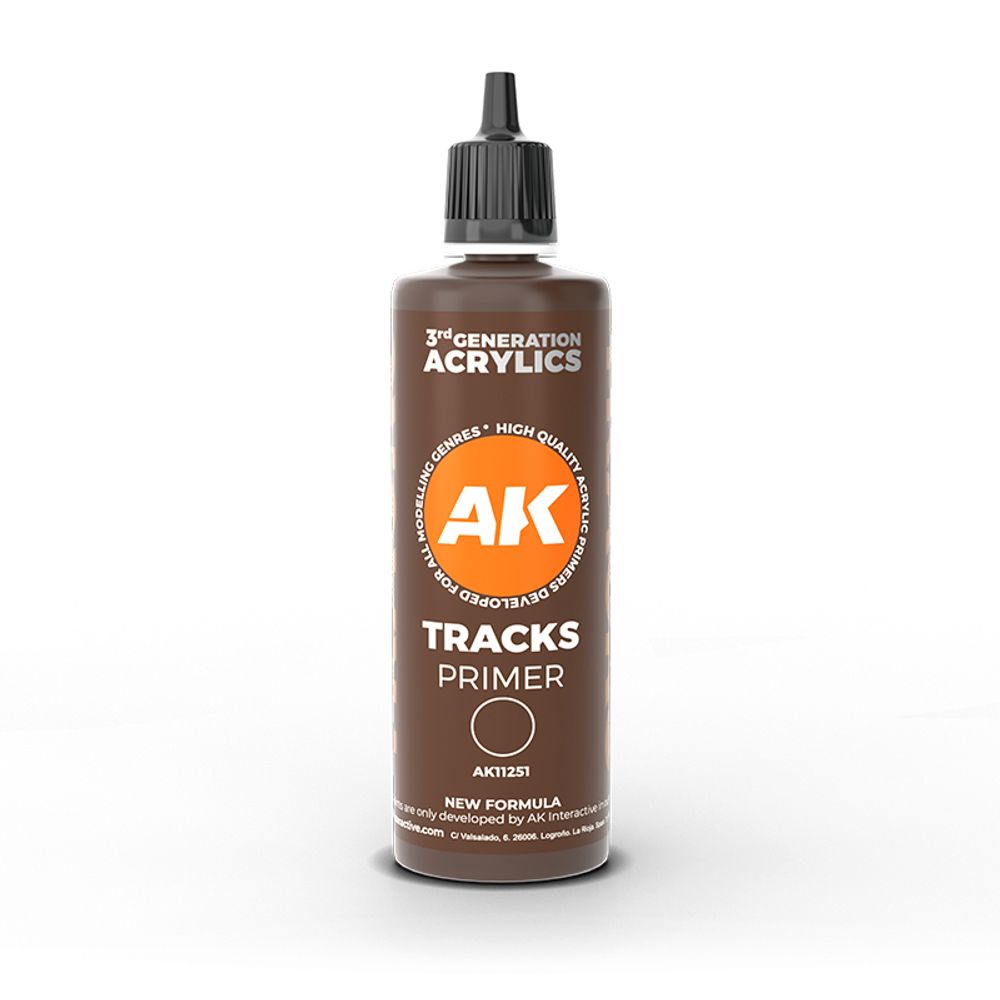 Акриловый праймер AK Interactive Tracks 100ml Акриловый праймер AK Interactive Tracks 100ml