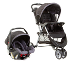 Детская коляска Ramili Baby Rapid TS 2 в 1 (Черный)