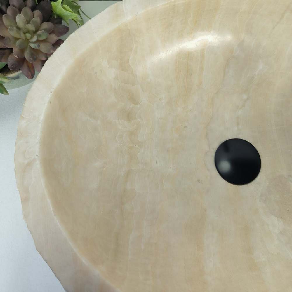 Раковина из оникса Erozy White EO-64275 52*42*15 0213