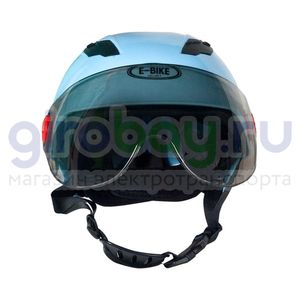 Шлем открытый Helmet (голубой)