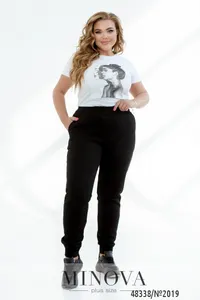 Брюки 2019-черный Minova