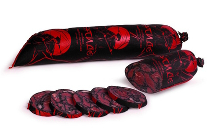 Колбаса "Бусидо" говяжья варено-копченая Минск