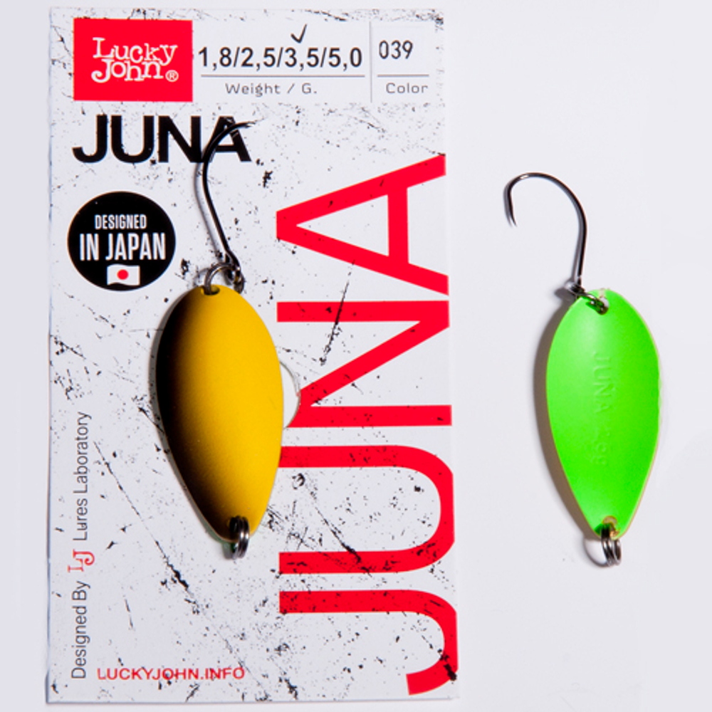 Блесна LUCKY JOHN Juna 3,5 г, цв. 039, арт. LJJU35-039