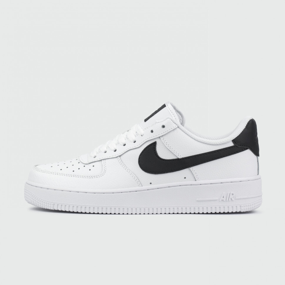 кроссовки Nike Air Force 1 Low White / Black Swoosh Wmns