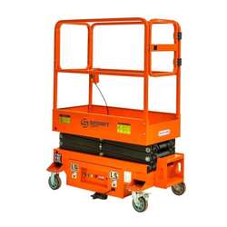 Подъемник ножничный несамоходный SJY-0.3-3.9 (220 В, 300 кг, 3,9 м) SMARTLIFT (SMART)